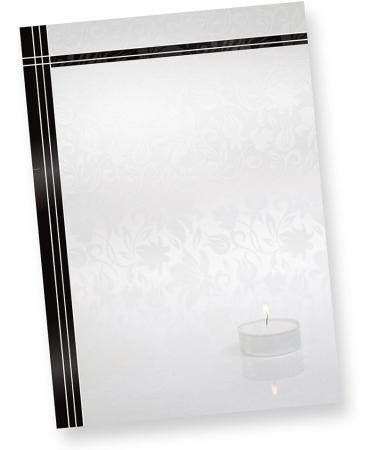 Premium Betting Paper Set for Grief - 25 A4 Letterhead Sets with Windowed Funeral Envelopes - International Shipping Available - Buy Online on GoSupps.com