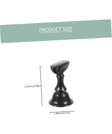 Ipetboom Magnetic Nails 2 Sets Nail Checkerboard Boxed Rack Bracket Electroplating Nail Art Holder Base 2.5x1.4x1.4cm Black - Buy Online on GoSupps.com