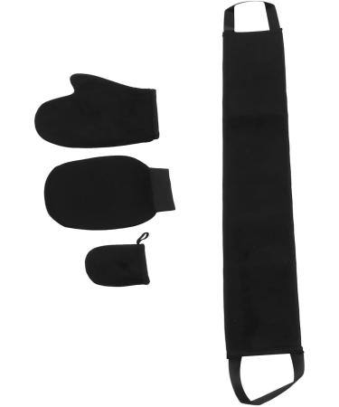 Kit applicateur de gants autobronzants double face kit de gants autobronzants avec exfoliant et applicateur de lotion pour le dos tissu de bronzage doux et respectueux de la - Buy Online on GoSupps.com