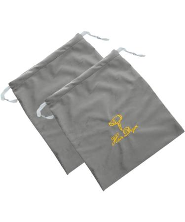 Didiseaon 4 Pcs Hair Dryer Storage Bag Blow Dryer Pouch Hair Blower Bag Hair Dryer Bag for Travel Hair Dryer Drawstring Bags Hair Dryer Travel Bag Storage Bag for Hair Dryer Blow Dryer Bag 30.00X25.00X0.50CMx2pcs Greyx2pcs - Buy Online on GoSupps.com