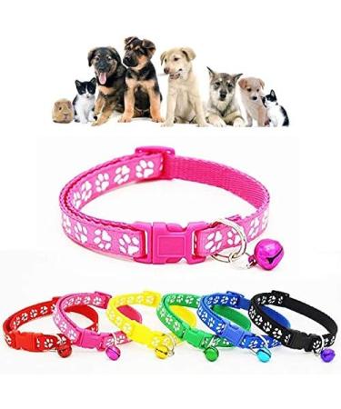 Durratou Collar and Bell with Safety Quick Release Break Buckle Suitable and Adjustable (12 Pcs) Adjustable 19-32cm - Buy Online on GoSupps.com