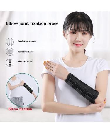 Elbow Joint Correcting Brace - Arm Immobilizer for Kids & Adults | Medical Splint & Sling for Broken Arm & Injury Recovery (Large Size - Buy Online on GoSupps.com