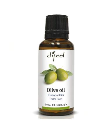 Difeel Essential Oils 100% Pure Olive Oil 1 ounce Lavender 1 Ounce