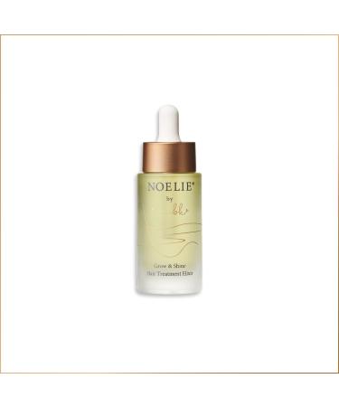 Noelie Grow & Shine Hair Treatment Elixir 30ml |Highly effective natural cosmetics |Premium hair oil for strong healthy & full hairMultiactive repair system for damaged hair |Made in Germany