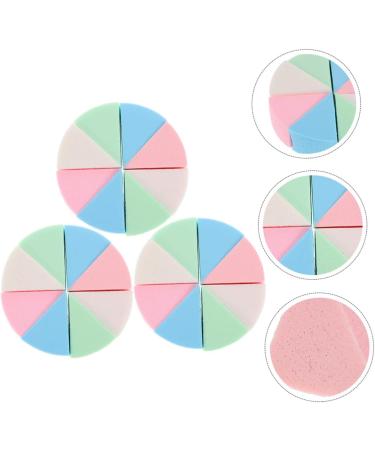 minkissy 3 Sets Triangular Sponge Puff Triangle Sponge Powder Puff Finger Setting Powder Puff Powder Puffs Girls Makeup Foundation Latex Makeup Sponge for Women Sector Miss Wedges Emulsion - Buy Online on GoSupps.com