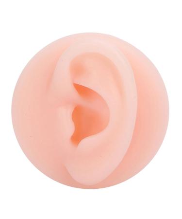 Soft Silicone Fake Ear Model for Acupuncture Training - Left Ear Display & Practice Professional Quality-style1