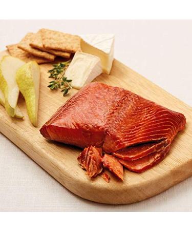 SeaBear Wild Alaskan Smoked Sockeye Salmon Gift Box - 6oz | Premium Seafood Gift | Sustainable & Delicious - Buy Online on GoSupps.com