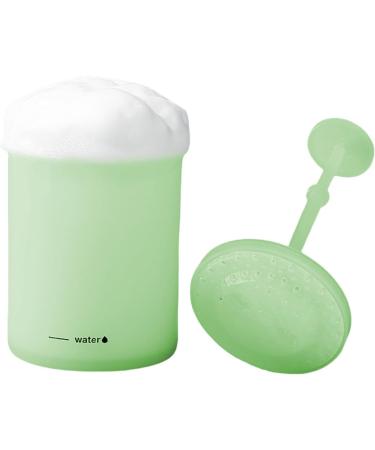 Cleanser Foamer | Portable Manual Bubble Foamer | Cleansing Foaming Maker Ergonomic Skincare Facial Cleansing Tool Wash Facial Skin for Travel Green - Buy Online on GoSupps.com