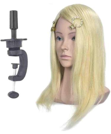 ZHJING Fashion Hair Salon Training Head - Hairdressing Practice Dummy for Perm Dyed Hair & Bridal Makeup - Buy Online on GoSupps.com