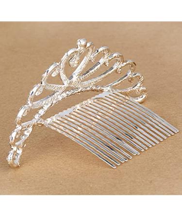 Crystal Rhinestone Crown Tiara for Girls - Princess Headband Comb for Wedding, Prom & Parties - Buy Online on GoSupps.com