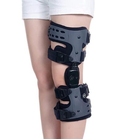 Adjustable Hinged Knee Sleeve for Osteoarthritis Relief | Stabilize & Recover from Joint Pain | Medial & Lateral Support - Buy Online on GoSupps.com