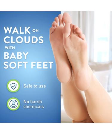 Wild Beauty Foot Peel Mask (3 Pairs) - Moisturizing Exfoliator for Dry, Cracked Feet - Buy Online on GoSupps.com