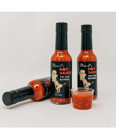 Steve-O's Garlic Habanero Hot Sauce (5 oz) | Spicy Sauce for Your Butthole | 1 Bottle - Buy Online on GoSupps.com