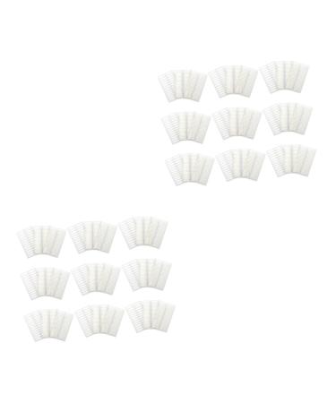 Didiseaon 90 Sheets Stickers Fold Eyelid Shadow Decals Eyelid Tape Fiber Double Eyelid Sticker Catheter Man Size 1x2pcs