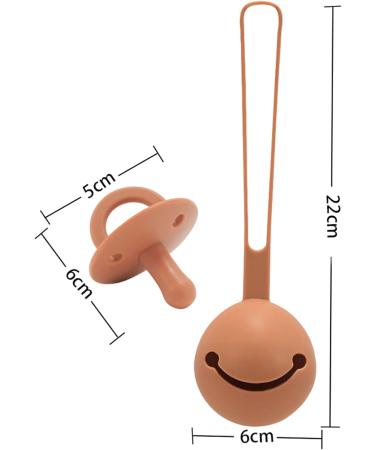 Fiermmayle BPA-Free Silicone Pacifier Box | Portable Baby Pacifier Holder & Storage Bag - Safe Stylish & Functional - Buy Online on GoSupps.com