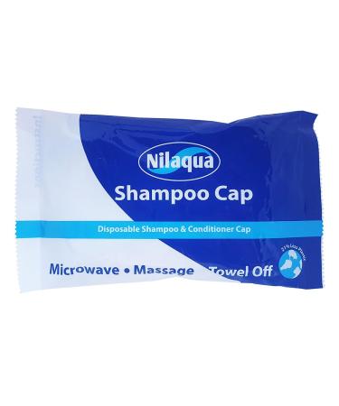 Nilaqua Rinse Free Shampoo Cap Easy Hair Washing With No Shower Required Dry Shampoo Leaves Hair Fresh and Clean Shampoo Caps No Rinse for Elderly Packaging May Vary Microwavable Single Pack 1 x1single