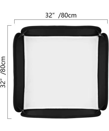 Godox 32''x32'' Fast-Setup Foldable Bowens Mount Softbox - Photography Lighting for Camera Flash - Buy Online on GoSupps.com