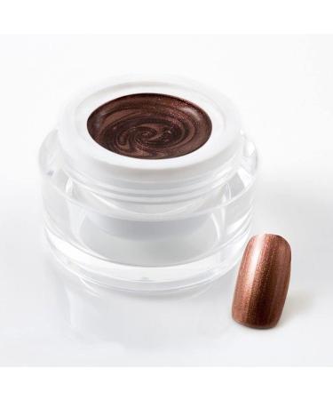 5 ml exclusive UV color gel/colour gel/metallic gel - Metallic Ice Mahogany