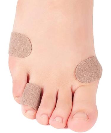 Beaupretty Moleskin Heel and Toe Tape Pads - 10pcs Self-Stick Adhesive Cushions for Foot Pain Relief and Blister Prevention - Buy Online on GoSupps.com