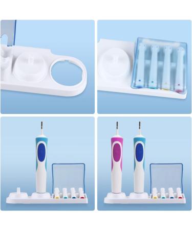 Electric Toothbrush Holder Heads Cover for Braun Oral-B Pro 1000, Smart 1500, Genius X - Stand Holder Compatible with Vitality Series - Buy Online on GoSupps.com
