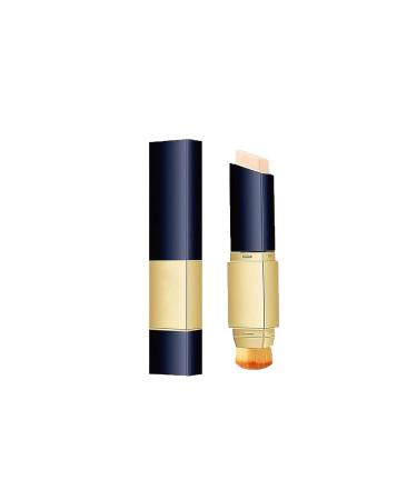 Double Sided Concealer Brush, Korean Double Sided Makeup Brush, 2 in 1 Concealer Foundation, White Stick Foundation, Full Coverage Long Lasting Foundation