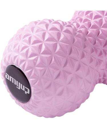 Operbound Massage Ball Set - Double Lacrosse Balls for Self Massage | Back Foot Neck Relief - Pink 9x17 cm (3 Pieces) - Buy Online on GoSupps.com