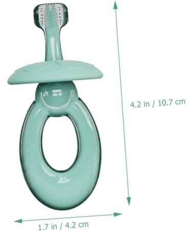 Healvian 3-Sided Manual Toothbrush for Babies | Soft Bristle Training Toothbrush for Gentle Cleaning - Buy Online on GoSupps.com