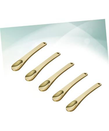 FRCOLOR Lot De 4 Cuill res Maquillage En M tal Pour Masque Facial 5 Pi ces X 4 6X1.2cmx4pcs dor x4pcs - Buy Online on GoSupps.com