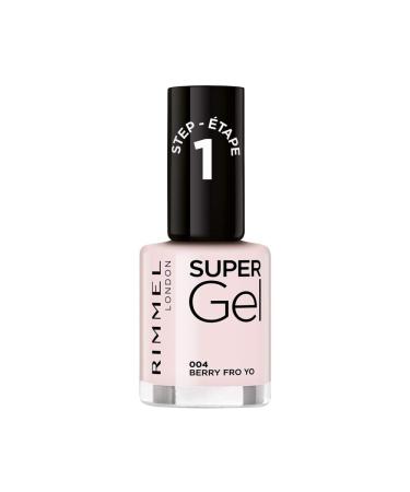 Rimmel London Super Gel Nail Polish 04 Berry Fro Yo 12 ml