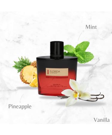 Al-Rehab Florida - Eau de Parfum Spray - For Men - 100ml(3.33 Fl Oz) - Buy Online on GoSupps.com