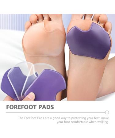 FOMIYES Half Size Foot Pads - Metatarsal Cushion & Adjustable Shoe Filler Inserts for High Heels & Pumps - Non-Slip Gel Insoles (4 Pairs - Buy Online on GoSupps.com