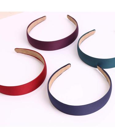 9 Pieces Satin Frontal Ligaments - Slipproof Hair Bands for Women & Girls | DIY Hair Jewelry & Head Straps - 9 Colors Available - Buy Online on GoSupps.com