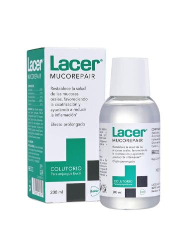 Lacer LACER MUCOREPAIR - Colonic 200 ml promotes healing and regeneration of oral mucosa daily mouth rinse