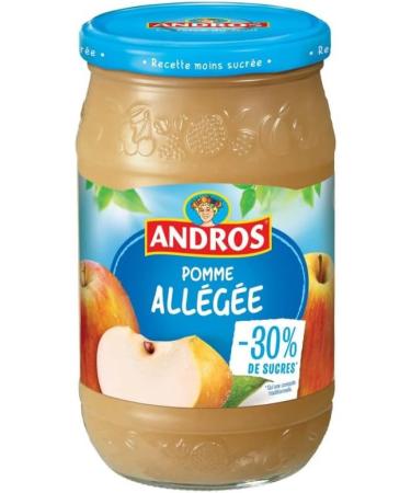 LIGHT APPLE JAR 730G ANDROS PACK OF 4 - Buy Online on GoSupps.com