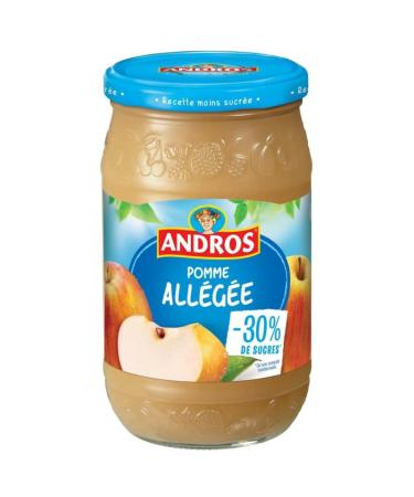 LIGHT APPLE JAR 730G, ANDROS, PACK OF 4