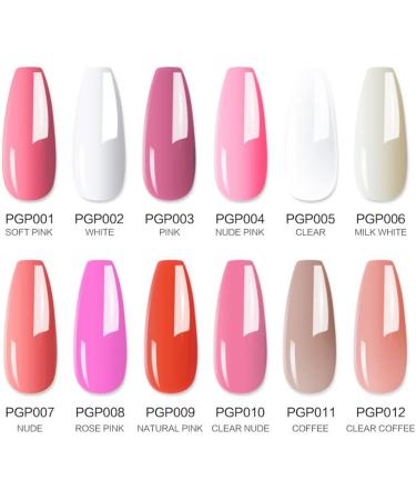 LOUMMRCY PolyGel Nail Kit All-in-One Starter Set for Nail Extensions & Art | 8 Pieces French Nail DIY Kit for Beginners & Home Manicure - Buy Online on GoSupps.com