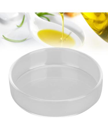 Fragrance Glass Tablet for Essential Oils - Transparent Round Ceramic Oil Warmer & Replacement Shell | Aromatherapy Diffuser for Electric Oil Burners - Buy Online on GoSupps.com