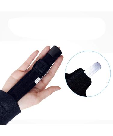 Buy Finger Extension Splint for Trigger Finger & Mallet Finger - Arthritis Support Brace for Pain Relief & Immobilization (Black - Buy Online on GoSupps.com