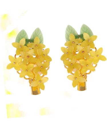 FRCOLOR 1Pc hair barrettes hair pin flower hair clip hair bows clips decorative hair bow hair clips hair clips for kids alligator hair clips flower hair accessories girl Bobby alloy - Buy Online on GoSupps.com