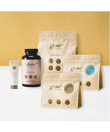 Glow25 Collagen Cream 50ml | Original Formula with Hyaluronic Acid & Vitamin C | Tested Quality | Made in Germany - International Shipping - Buy Online on GoSupps.com