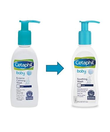 Cetaphil Baby Soothing Wash - 5 Ounces | Gentle Cleanser for Sensitive Skin - Buy Online on GoSupps.com