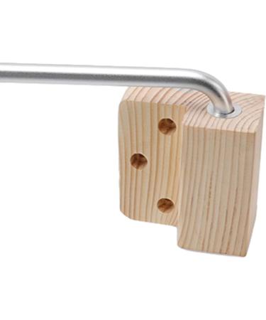 Sauna Oil Cup Sauna Aromatherapy Oil Holder Stainless Steel Essential Oil Fragrance Diffuser Bowl with Wooden Block Use for Sauna Room(Small 11.4x9.1x1in) - Buy Online on GoSupps.com