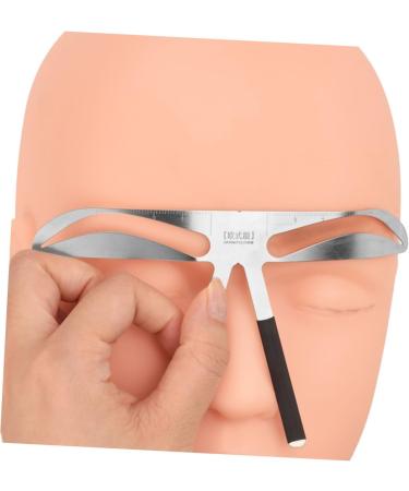 Housoutil 2pcs Embroidery Eyebrow Ruler Accessories Make up Girl 14.5x8.4cmx2pcs Silverx2pcs - Buy Online on GoSupps.com