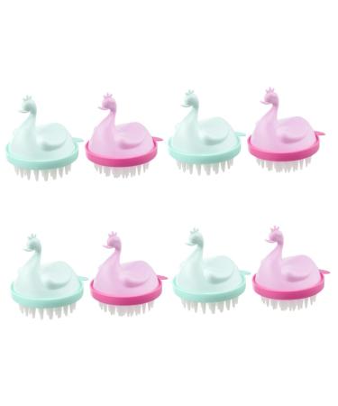Gleavi 8 STK massage shampoo ridge scalp washer for shed shower with scalp brush shampoo brush for the scalp head scrubber for washing the hair clean