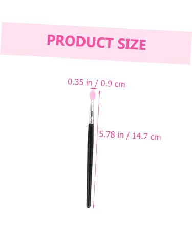 HAPINARY 15 Pcs Silicone Eyeshadow Brush Eyeshadow Applicator Sponge Cosmetics Brush Makeup Plastic Handle - Buy Online on GoSupps.com