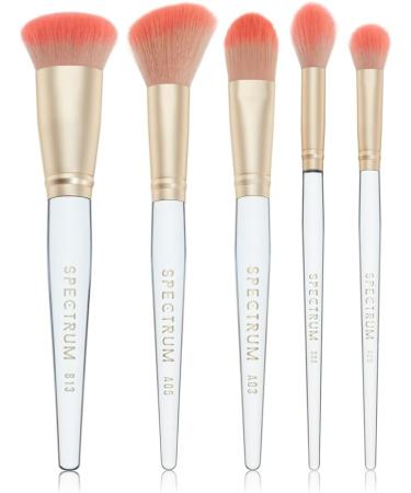 Spectrum Collections The Seashell Motel Make Up Brushes Spectrum Makeup Brushes Set Including Face Brushes and Eye Brushes with Soft Synthetic Bristles 5 Piece Makeup Brush Set - Buy Online on GoSupps.com