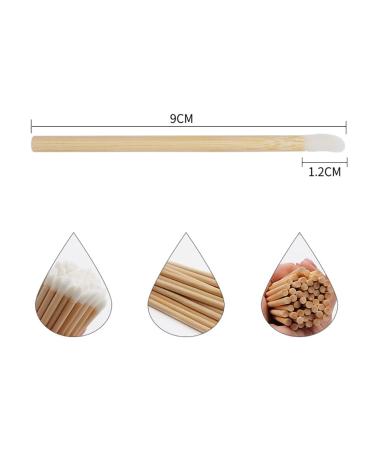 50 Pcs Lip Brushes - High-Quality Lip Gloss Wands & Lipstick Applicators | Makeup Tool with Wooden Handle | Perfect for Beauty Enthusiasts - Buy Online on GoSupps.com