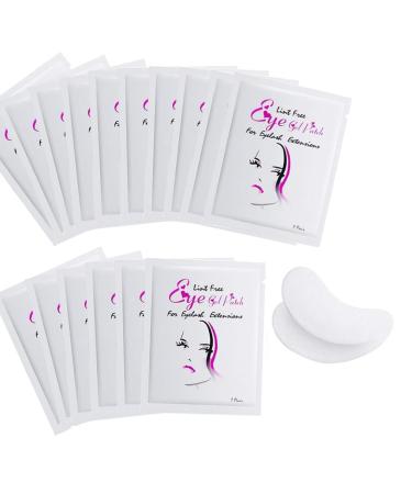 Under Eye Gel Pads 100 Pair Eyelash Extension Pads False Eyelash Lash Extension Makeup Eye Gel Patches for Pro Salon and Individual (100 Pair)