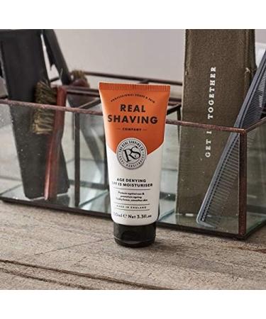The Real Shaving Company Age Denying SPF 15 Moisturiser 120g - Anti-Aging Skincare - Buy Online on GoSupps.com