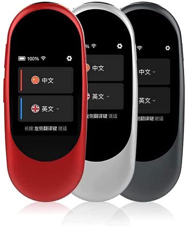 Translator Device Offline Language Translator Device Smart Language Voice 2.0 Inch Touch Screen 27 Languages WiFi Pocket Electronic Translators Learning Traveling Shopping Hello Vision - Buy Online on GoSupps.com